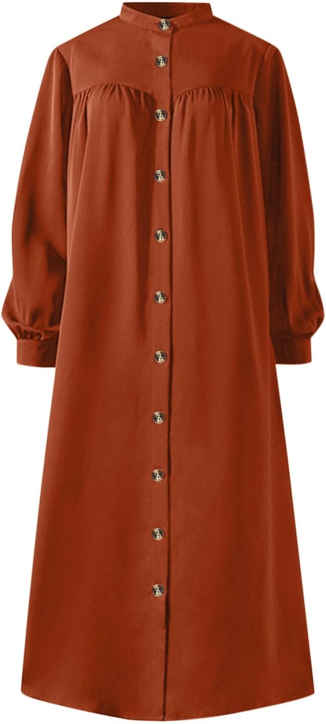 Générique Kaftan Femme Musulmane Robe De Priere Hijab Niqab à Manches Longues Jilbeb Vêtements Caftan De Plage Vêtements De Détente Chemise De Nuit Homewear Maxi Kaftan